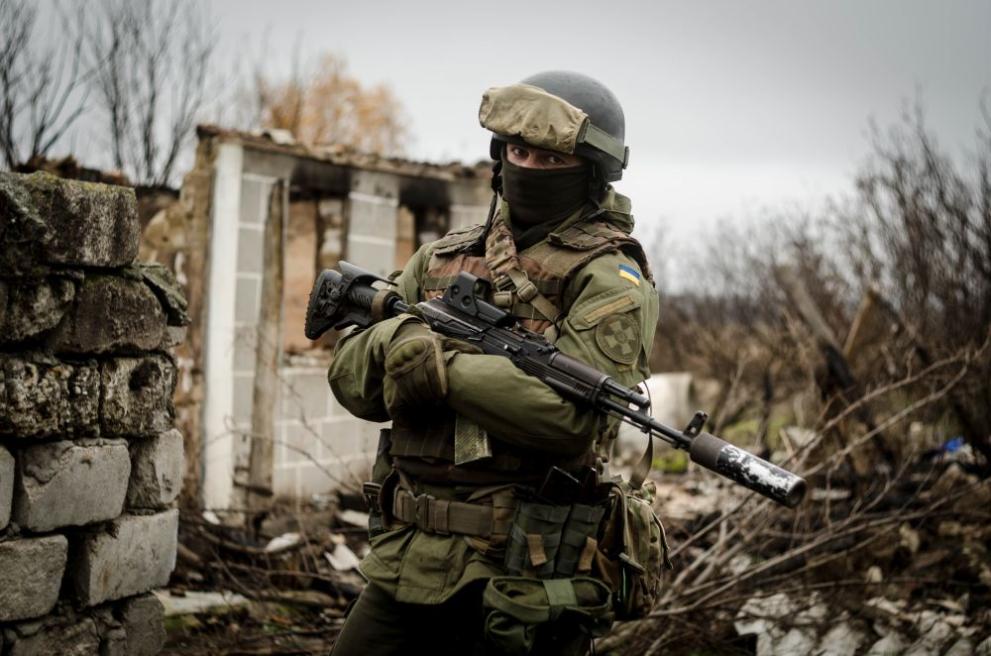 30-годишният ветеран от конфликта в Източна Украйна през 2014 г.