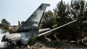 Украински военен самолет се разби край Киев заяви Държавната служба