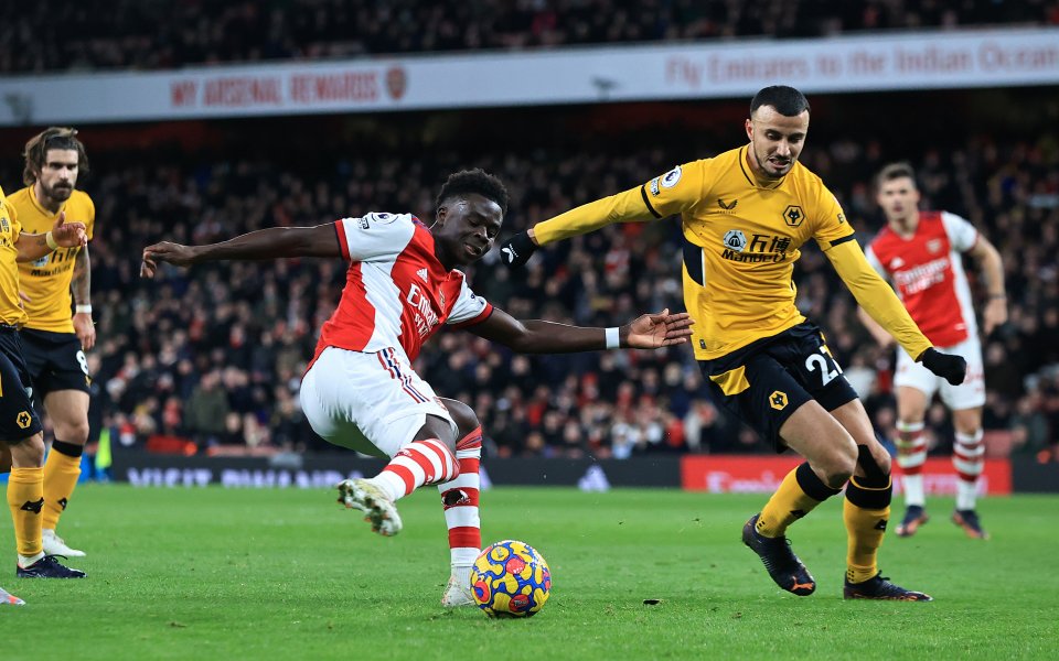 Арсенал - Уулвърхемптън