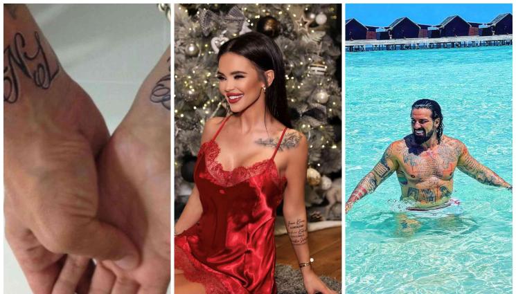 татусо - Родни знаменитости трият татуси на бивши гаджета. Бирмата изчезна от дупето на Преслава