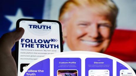 тръмп социална мрежа