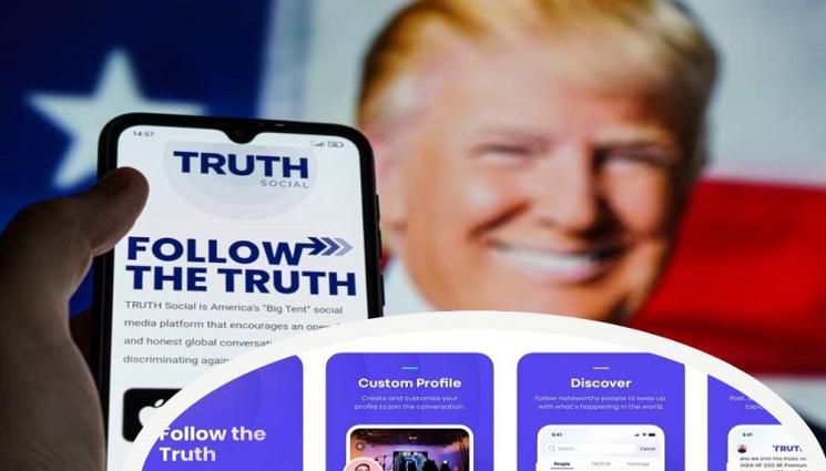 тръмп социална мрежа - Новата социалка на Тръмп - копие на Туитър, постовете се наричат истини, а репостовете - повторна истина