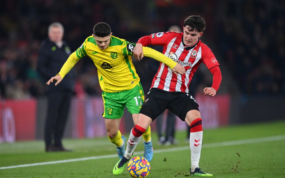 Саутхемптън - Норич Сити 2:0 / Висша лига, 27-и кръг, 25.02.2022 г.