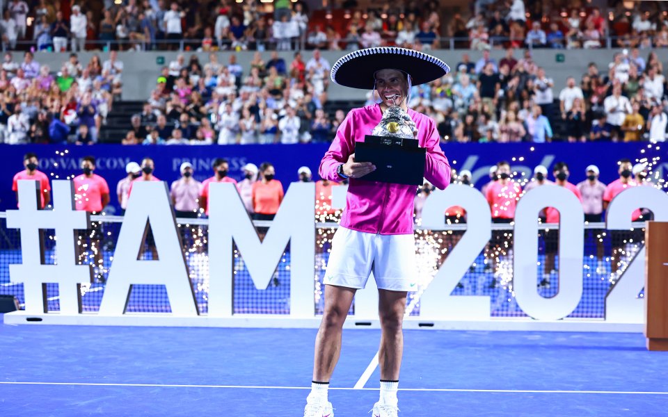 Рафаел Надал спечели титлата от турнира "Мексикан Оупън" в Акапулко.