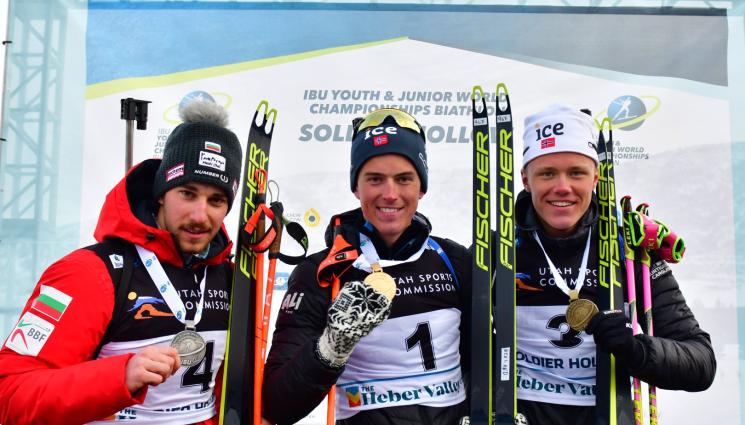 Благой Тодев - Браво! Благой Тодев стана световен вицешампион при младежите в биатлона, банскалията направи само 1 грешка в стрелбата