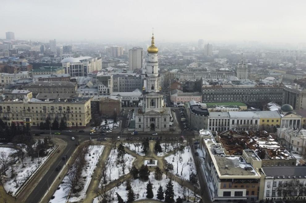 Руски военни са нанесли удари върху два жилищни квартала в