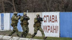 Проруската военна администрация която управлява района около окупирания украински град