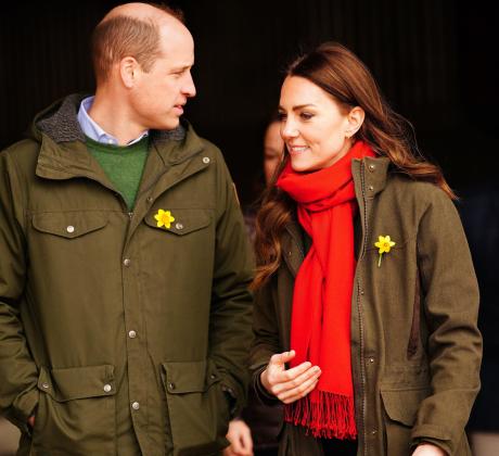 Принц Уилям и Кейт Мидълтън бяха заети с отбелязването на