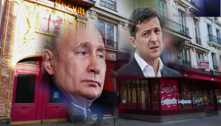 Путин - ЗА ПЪРВИ ПЪТ: Зеленски измества Путин. Восъчната фигура на руския президент изчезва от парижки музей