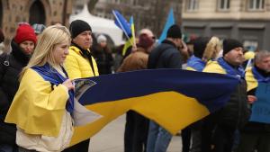 Шествие в подкрепа на военна помощ и солидарност с Украйна