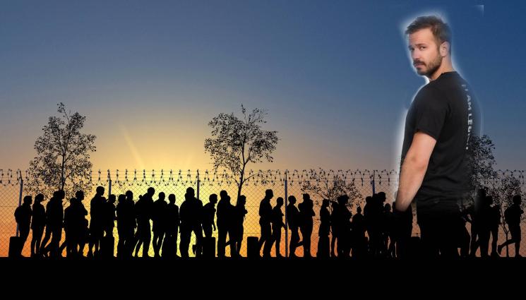 Алекс Алексиев - Алекс Алексиев вози бежанци