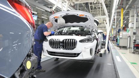 BMW завод производство поточна линия