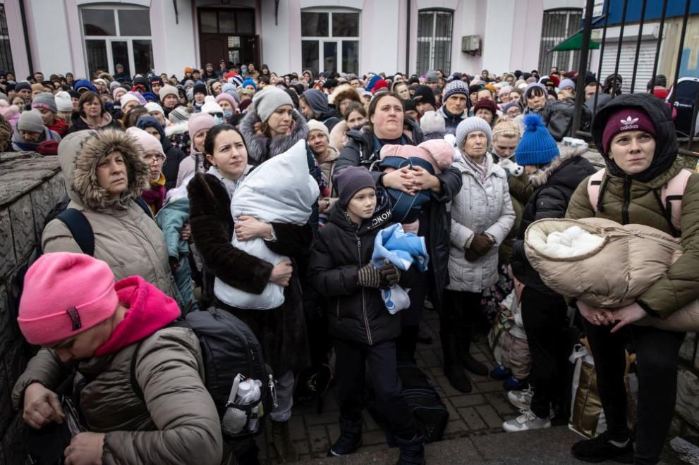 Близо 1.5 млн. души са напуснали Украйна от началото на