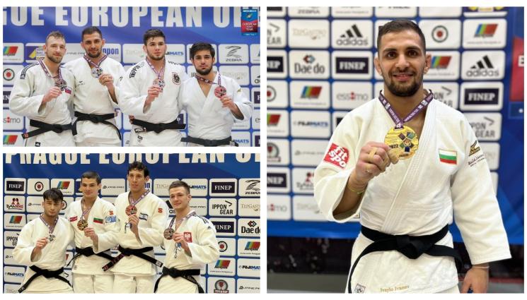 джудо - Ивайло Иванов с драматична победа на финала в Прага - измъкна титлата със златна точка в продължението