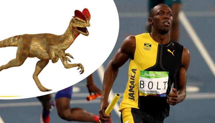 Юсейн Болт - Изследване показа: И най-бързите динозаври нямат шанс срещу Юсейн Болт