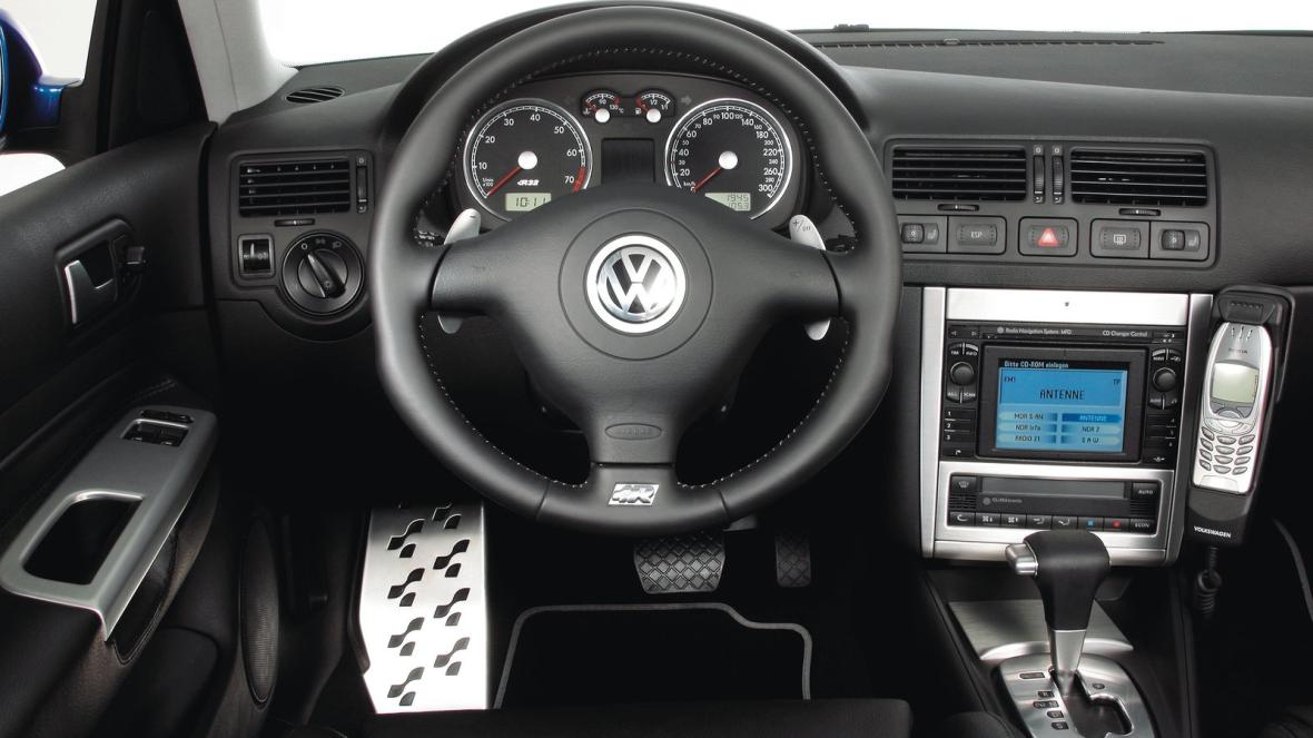 VW Golf R32 автоматична трансмисия