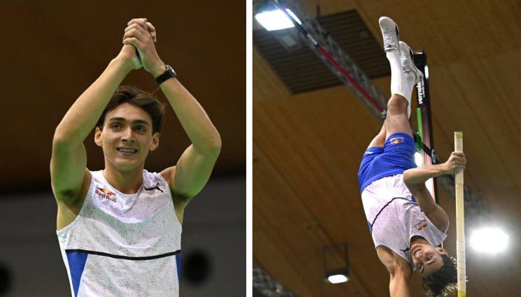 Арманд Дуплантис - Арманд Дуплантис счупи собствения си световен рекорд в овчарския скок