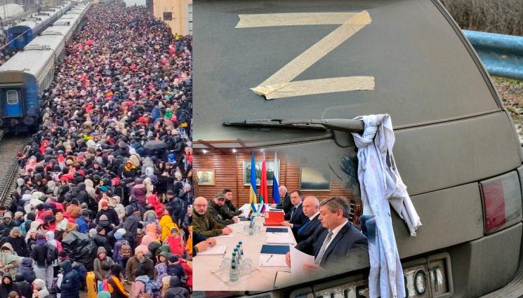 украйна - Третият кръг преговори между Москва и Киев приключи без какъвто и да било резултат. Първи чуждестранни доброволци се окопават около столицата на Украйна. Военните на САЩ в Европа са вече около 100 000 души