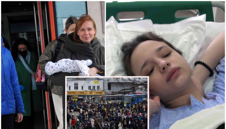 бебе - Първото бебе бежанец проплака на националния ни празник