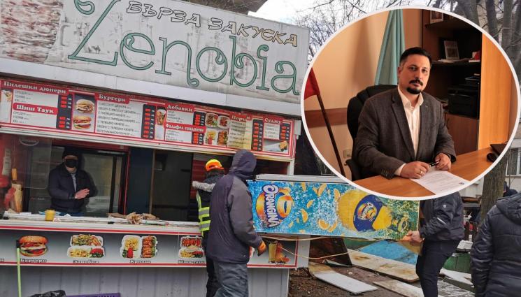 зенобия махане - ЕДНА ЛЕГЕНДА СИ ОТИВА: Демонтират любима дюнерджийница на хиляди софиянци (СНИМКИ)