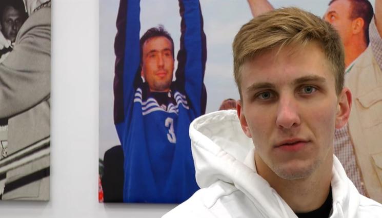 Балаба Левски - Спасилият се от войната в Украйна защитник на Динамо Киев Назар Балаба: Казаха ми, че Левски е най-големият клуб в България