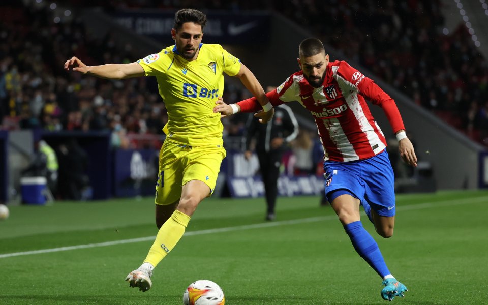 Атлетико Мадрид - Кадис 2:1 / Ла Лига, 28-и кръг, 11.03.2022 г.