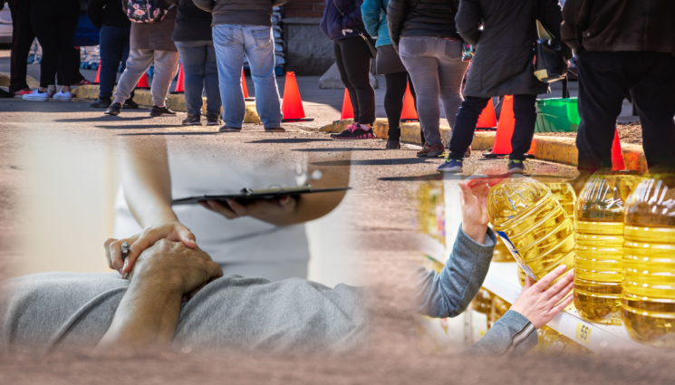 олио - УЖАС: 77-годишен мъж почина, докато чака на опашка за олио. Хората чакали с часове, за да се доберат до магазина