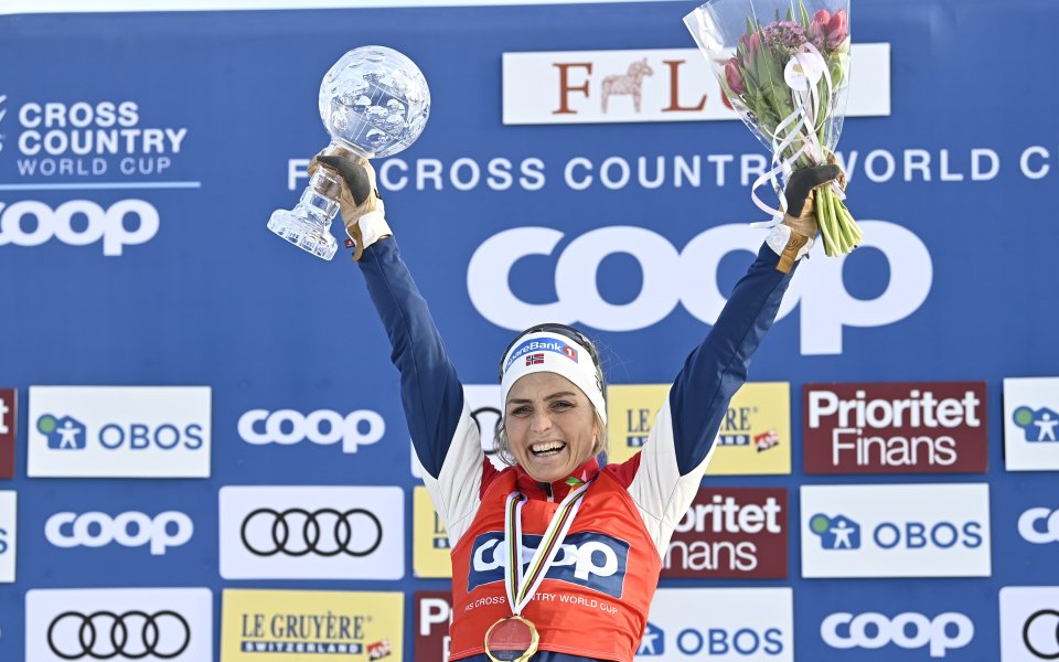 Терезе Йохауг спечели спринта на 10 км свободен стил в последния старт за сезона