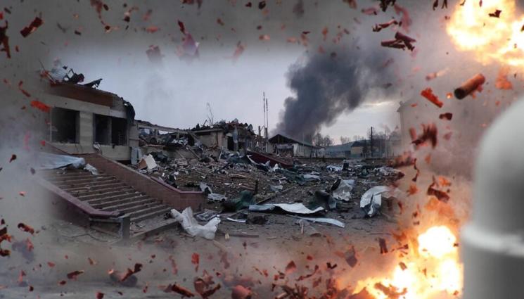 аа - ВОЙНАТА В УКРАЙНА: Руски въздушни удари в Лвовска област, обстреляха военна база