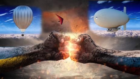 дирижабли балони