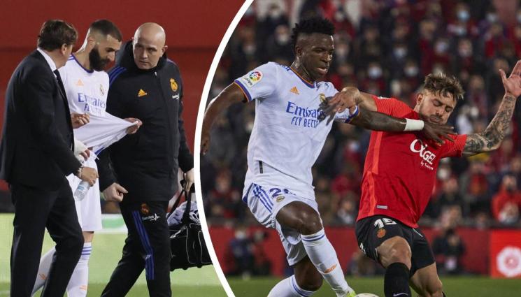 Реал Мадрид - Реал дръпна с 10 т. на върха, Бензема с два гола, асистенция и контузия срещу Майорка