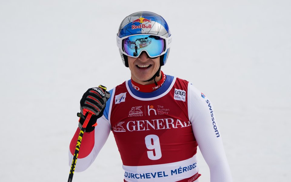 Одермат отвя Килде за титлата в спускането на Световното по ски