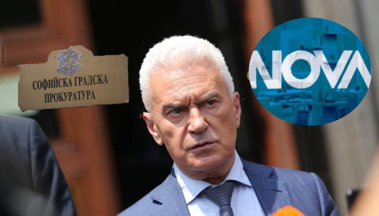 Волен Сидеров - Прокуратурата погна Сидеров за нахлуването в сградата на NOVA