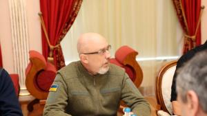 Украинският министър на отбраната Олексий Резников благодари на българския си