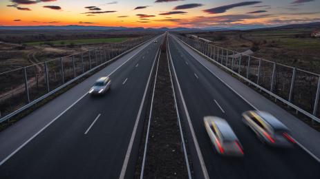 България път магистрала коли