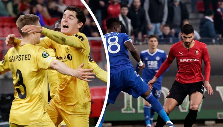 Лига на конференциите - Лестър загуби от Рен, но се класира за четвъртфиналите на Лигата на конференциите