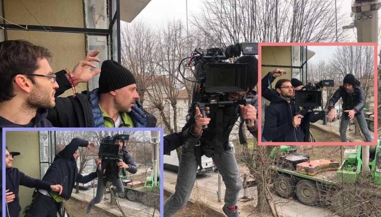 оператор увисна - Оператор увисна от 30-метров кран