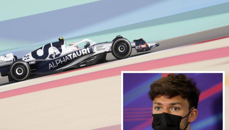 Формула 1 - Пиер Гасли беше най-бърз в първата свободна тренировка на „Сахир“