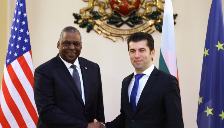 Остин - Кирил Петков и Лойд Остин не са обсъждали изпращането на военни сили в Украйна (ВИДЕО)