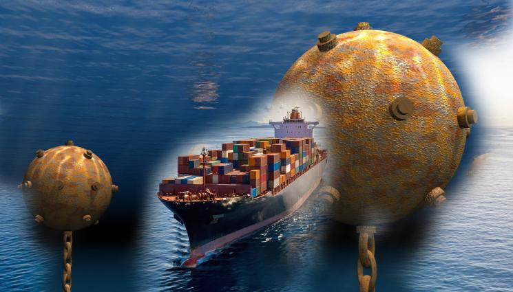 украйна - Опасност дебне корабите в Черно море – откачили се украински мини може да стигнат чак до Босфора