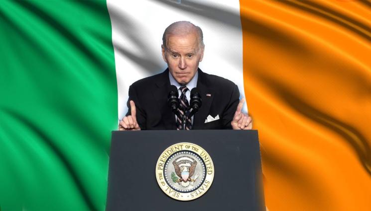 Байдън - Байдън обиди ирландците на един от най-големите им празници (ВИДЕО)