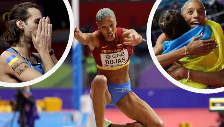 лека атлетика - Венецуелката Рохас направи феноменален световен рекорд в тройния скок, кореец взе титлата в скока на височина