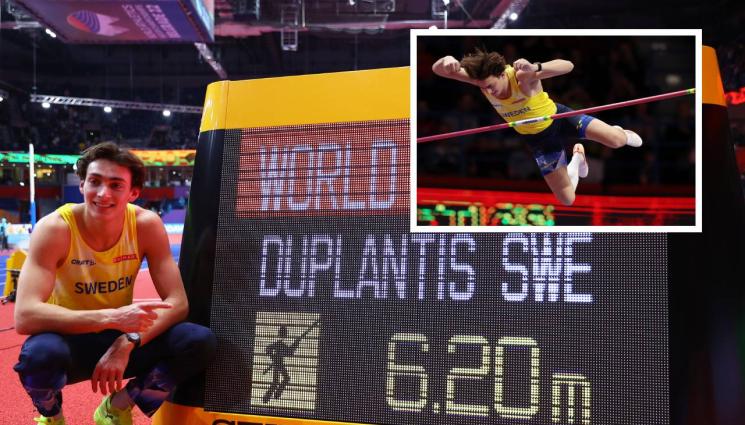 лека атлетика - С трети световен рекорд завърши първенството на атлетите в Белград, постави го невероятният Арманд Дуплантис