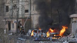 Жилищен квартал в Киев бе обстрелян тази сутрин от руските
