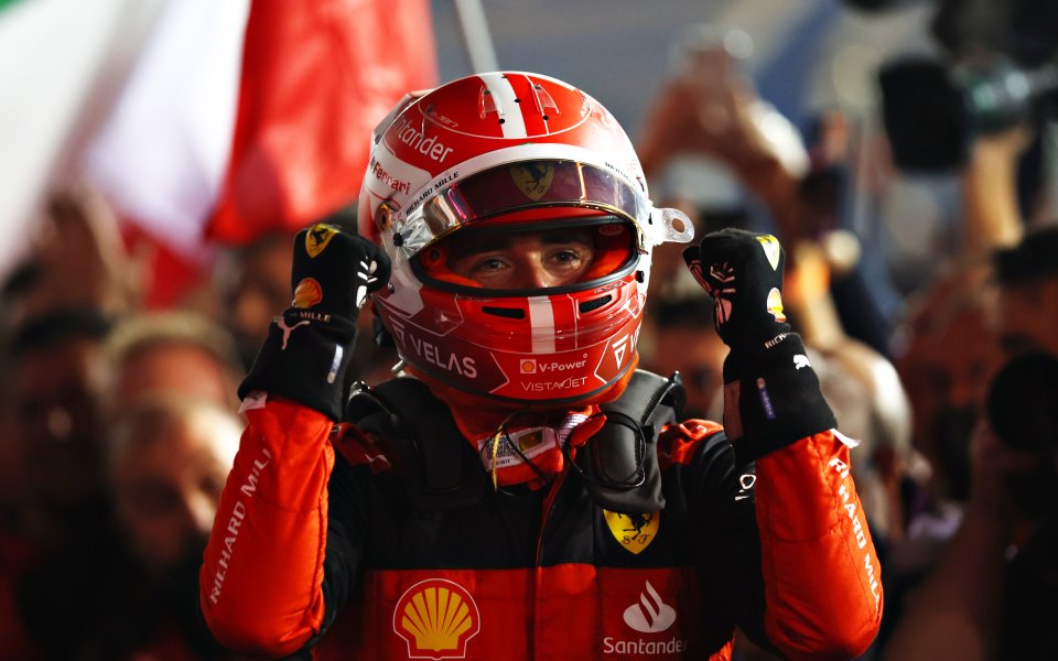 Пилотът на Ферари Шарл Льоклер донесе чудесен старт за своя