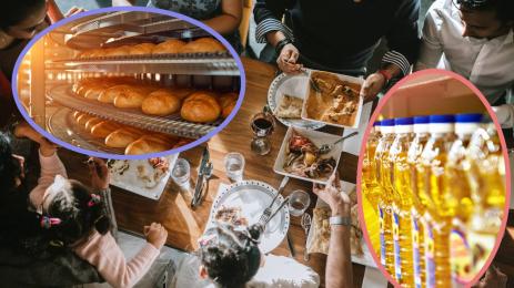 хляб трапеза