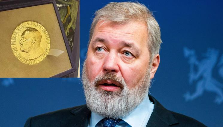 муратов - Носителят на Нобела за мир Дмитрий Муратов продава медала на търг и дарява сумата на бежанците от войната на Путин в Украйна