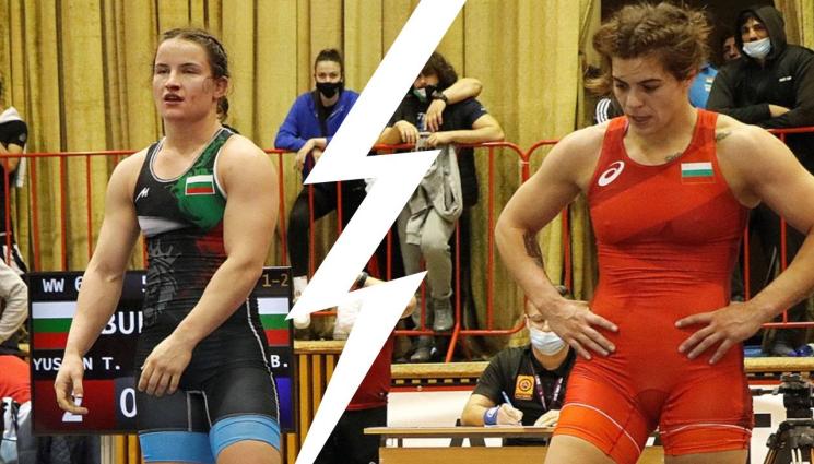Биляна Дудова Тайбе Юсеин - С шумен скандал борбата потегли към Европейското в Будапеща – световната и европейска шампионка Биляна Дудова елиминирана на маса