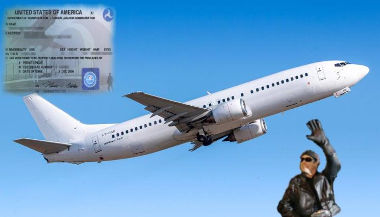 Джон Траволта - ВИСШ ПИЛОТАЖ: 68-годишният Джон Траволта пак вдига самолета (ВИДЕО)