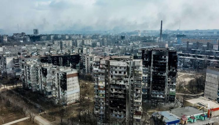 Мариупол - АДЪТ СЛЕЗЕ НА ЗЕМЯТА: Как изглежда Мариупол след руската инвазия? (ГАЛЕРИЯ)
